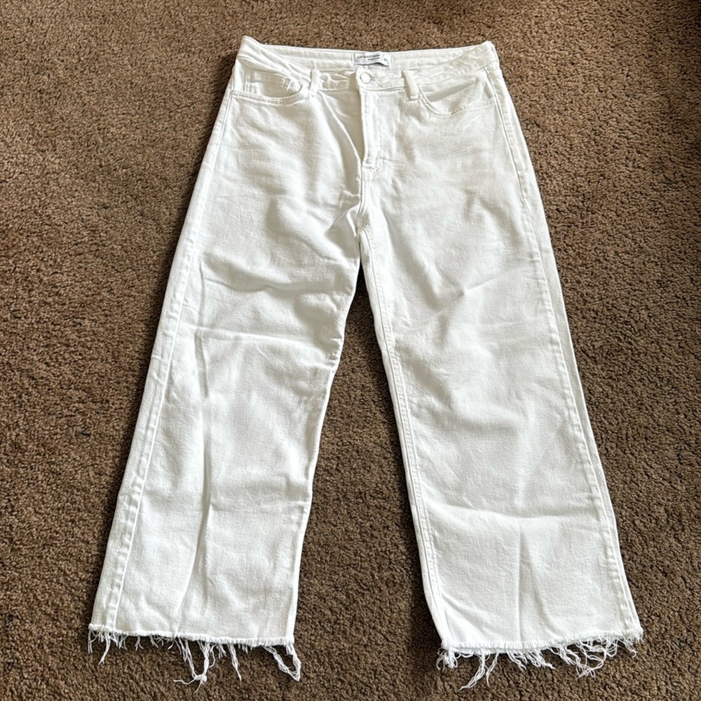 Just Black Denim white jeans